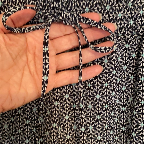 Talbots Floral Drawstring Pants - Picture 5 of 7